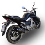 Scarico GPR compatibile con Suzuki Gw 250 F Inazuma 2012-2017 - Furore Nero