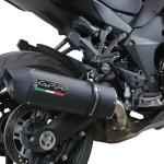 Scarico GPR compatibile con Kawasaki Ninja 1000 Sx 2020-2020 - Furore Evo4 Nero