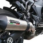 Scarico GPR compatibile con Kawasaki Ninja 1000 Sx 2020-2020 -  Gpe Ann. titanium -  Terminale di scarico racing -  con raccordo -  senza omologazione
