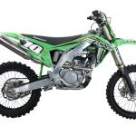Scarico GPR compatibile con Kawasaki KX 250 F 2017-2020 - Pentacross Inox