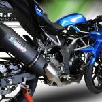 Scarico GPR compatibile con Kawasaki Z 125 2021-2024 - Furore Evo4 Nero