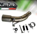 Scarico GPR compatibile con Kawasaki Z 125 2019-2020 - Furore Nero