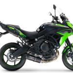 Scarico GPR compatibile con Kawasaki Versys 650 2017-2020 -  Furore Nero -  Scarico completo omologato - fornito con db killer estraibile - catalizzatore e collettore