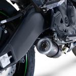 Scarico GPR compatibile con Kawasaki Versys 650 2021-2022 - M3 Black Titanium