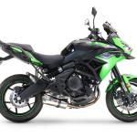 Scarico GPR compatibile con Kawasaki Versys 650 2015-2016 - Satinox 