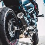 Scarico GPR compatibile con Kawasaki Z 900 E 2017-2020 - M3 Black Titanium