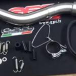 Scarico GPR compatibile con Kawasaki Klx 650 R 1996-2002 - Satinox