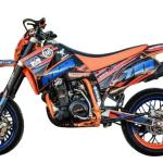 Scarico GPR compatibile con Ktm EGS Adventure - LC4 1999-2003 - Furore Nero