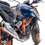 Scarico GPR compatibile con Ktm Duke 125 2024-2025 - GP-Revo Titanium