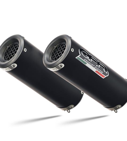Scarico GPR compatibile con Suzuki Gsx-R 1000 K9 2009-2011 - M3 Black Titanium