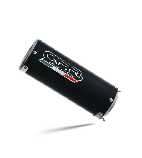 Scarico GPR compatibile con Benelli 752 S 2022-2024 - M3 Black Titanium