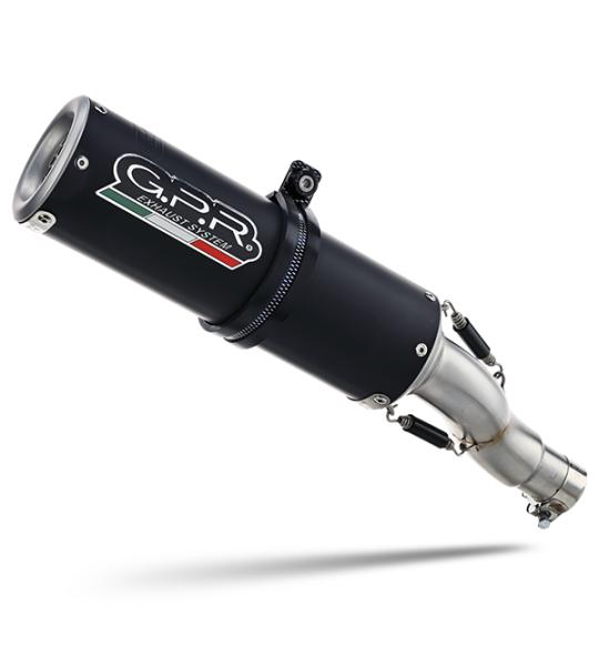 Scarico GPR compatibile con Kawasaki Z 650 RS 2024-2025 - M3 Black Titanium