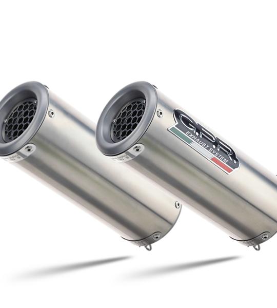 Scarico GPR compatibile con Suzuki Gsx-R 1000 K9 2009-2011 - M3 Inox 