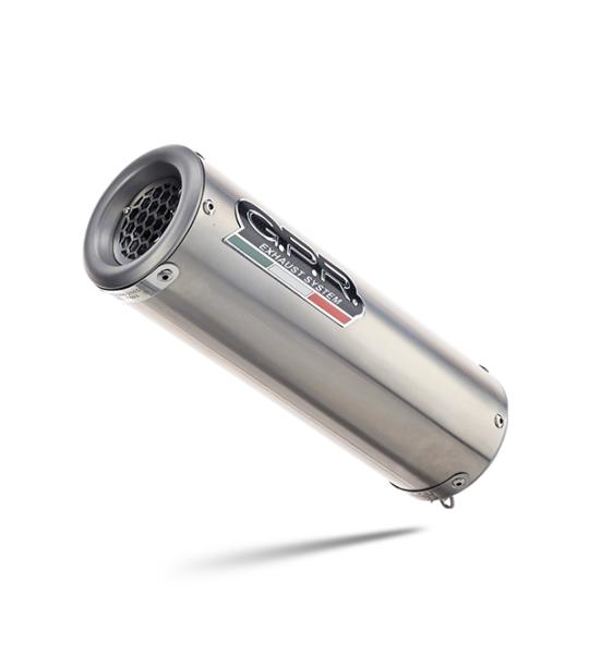 Scarico GPR compatibile con Suzuki Gladius 650 2008-2015 - M3 Inox 