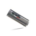 Scarico GPR compatibile con Kawasaki Versys 650 2006-2014 -  M3 Titanium Natural -  Scarico omologato -  silenziatore con db killer estraibile e raccordo specifico
