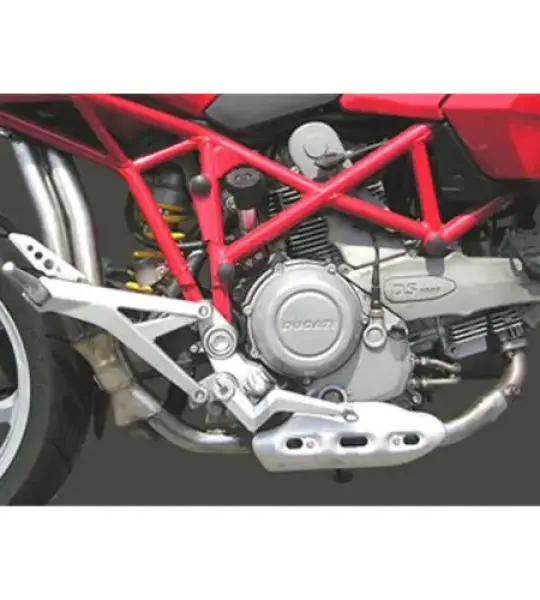 Silenziatore per DUCATI MULTISTRADA 1000 DS Compensatore per scarichi Marving e originali  Superline Inox