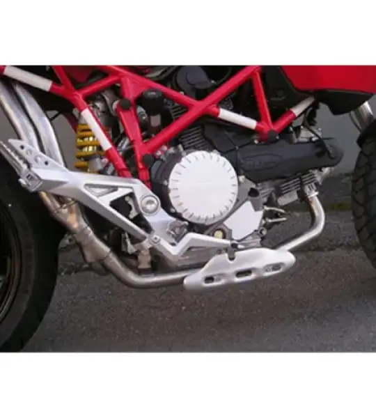 Silenziatore per DUCATI MULTISTRADA 1100 DS Compensatore per scarichi Marving e originali  Superline Inox