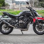 Scarico GPR compatibile con Yamaha Mt-07 2017-2020 - M3 Black Titanium