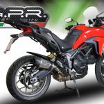 Scarico GPR compatibile con Ducati Multistrada 950 2017-2020 - GP Evo4 Titanium