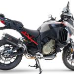 Scarico GPR compatibile con Ducati Multistrada V4 Rally 2023-2024 - Dual Poppy