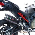 Scarico GPR compatibile con Ducati Multistrada V4 Rally 2023-2024 - Dual Poppy