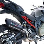 Scarico GPR compatibile con Ducati Multistrada V4 - S 2022-2024 - Furore Evo4 Poppy