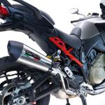 Scarico GPR compatibile con Ducati Multistrada V4 Rally 2023-2024 - GP Evo4 Titanium