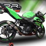 Scarico GPR compatibile con Kawasaki Ninja 400 2023-2025 - Deeptone Inox