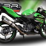 Scarico GPR compatibile con Kawasaki Ninja 500 2023-2025 - GP Evo4 Titanium