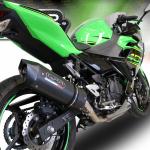 Scarico GPR compatibile con Kawasaki Z 400 2018-2022 - Furore Evo4 Nero