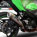 Scarico GPR compatibile con Kawasaki Z 400 2018-2022 - Powercone Evo