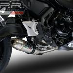 Scarico GPR compatibile con Kawasaki Z 650 2017-2020 - Deeptone Inox