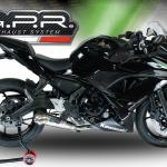 Scarico GPR compatibile con Kawasaki Ninja 650 2021-2022 - Powercone Evo
