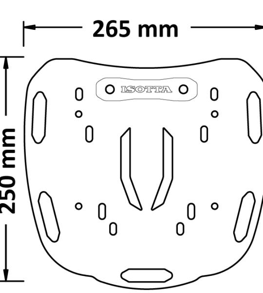 Portapacco Posteriore In Ferro Benelli Imperiale 400 2019>2020