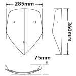 Cupolino Sportivo Per Ducati Multistrada 1200 2010>2013