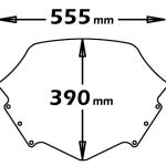 Cupolino Per Yamaha Majesty 400 2004>2008