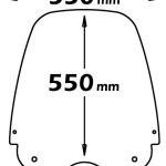 Parabrezza Alta Protezione Per Aprilia Scarabeo 125-200-250-300