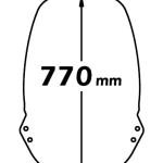 Parabrezza Tipo Alto Per Aprilia Atlantic