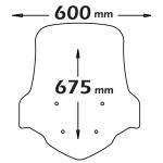 Parabrezza Per Sym Joymax Z 300 Abs 2018-2019