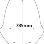 Parabrezza Alta Protezione Per Maxsym 400I 2011>2016