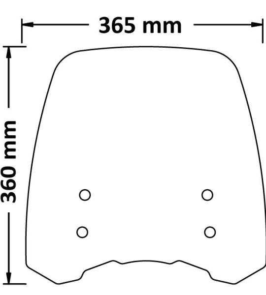 Cupolino Alto Cf Moto Cl-X 700 2021>