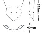 Cupolino Basso Per Kawasaki Er-6N 2012 -2016