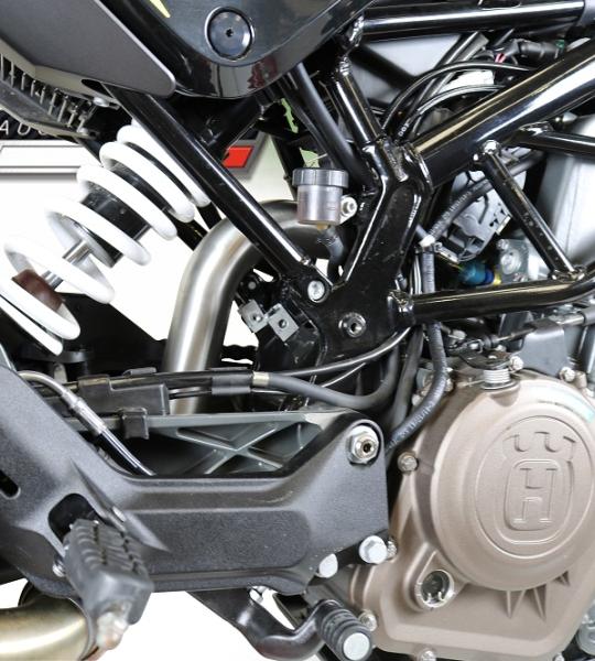 Scarico GPR compatibile con Husqvarna Svartpilen 401 2018-2019 - Decatalizzatore