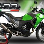 Scarico GPR compatibile con Kawasaki Versys-X 300 2017-2021 - GP Evo4 Titanium