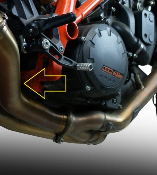 Scarico GPR compatibile con Ktm Super Duke 1290 GT 2022-2024 - Decatalizzatore