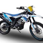 Scarico GPR compatibile con F.B. Mondial Smx 125 Enduro 2018-2020 - Furore Evo4 Poppy