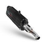 Scarico GPR compatibile con Yamaha Tenere 700 2021-2024 - Hyper Sonic Black Titanium