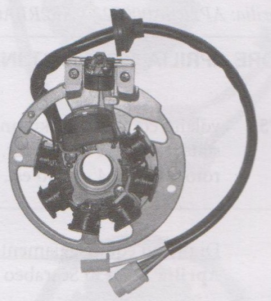 Statore per motore minarelli 100 2T(imp.Yamaha)