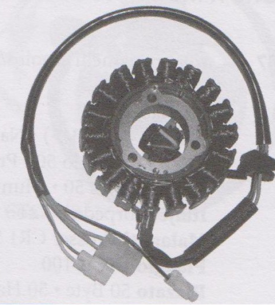 Statore 18 poli Trifase motore rotax 125/150/200 4T(imp Denso)