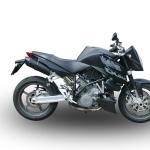 Scarico GPR compatibile con Ktm Superduke 990 - R ( LC8) 2004-2012 - Furore Nero